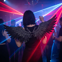 Black Club Wing Harness - Halloween Costume Accessory