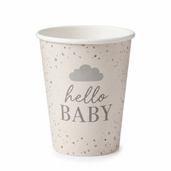 Ginger Ray "Hello Baby" 12oz Paper Cups