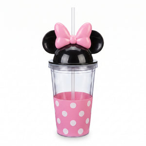 Minnie Mouse 18oz Party Cup with Straw and Ears Lid