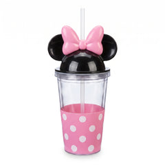 Minnie Mouse 18oz Party Cup with Straw and Ears Lid