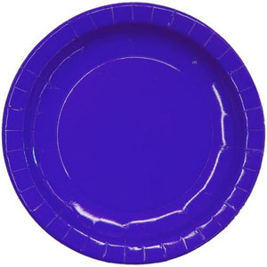 9 in. Dark Blue Paper Plates | 8 Count