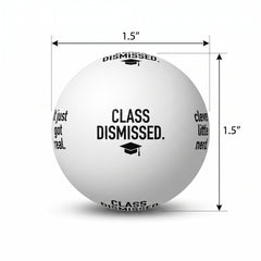 Graduation Celebration Pong Balls Set