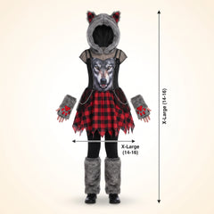 Kids' She-Wolf Halloween Costume
