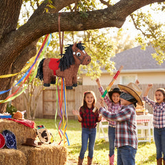 Mini Horse Piñata Decoration for Western-Themed Parties