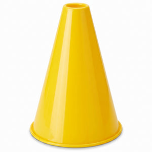 Vibrant Yellow Megaphone - 8" Cone for Team Spirit