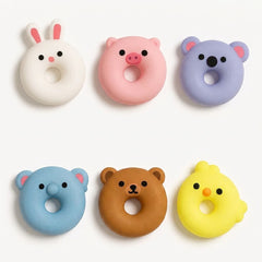 Squeesh Yum Jiggly Donuts Toy - 6 Pack