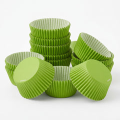 Kiwi Green Solid Baking Cups - 75 Pack