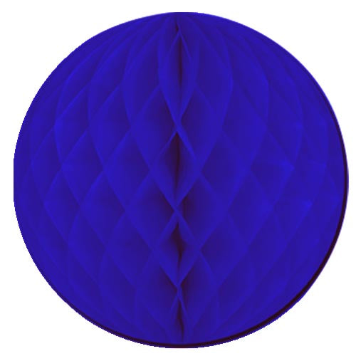 12in. Dark Blue Honeycomb Ball
