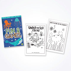 Under the Sea Fun Pads - 8-Pack Stationery Favors for Kids