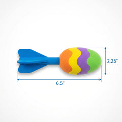 Colorful Foam Easter Egg Flyer Toy