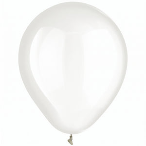 Clear Latex Balloons 12" - 72 Count
