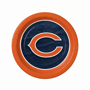 Chicago Bears 9" Round Paper Plates