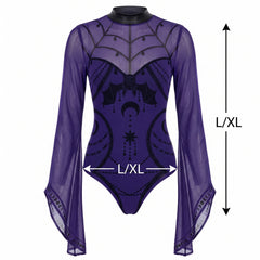 Enchanting "Bad Witch" Bodysuit - L/XL