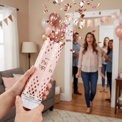 Blush Pink Birthday Confetti Popper - 2 Pack