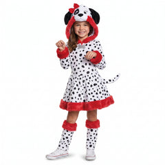 Spotted Dalmatian Girl's Halloween Costume - Child S (4-6)