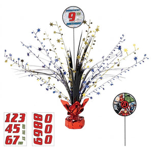 Marvel Avengers Customizable Birthday Centerpiece Spray