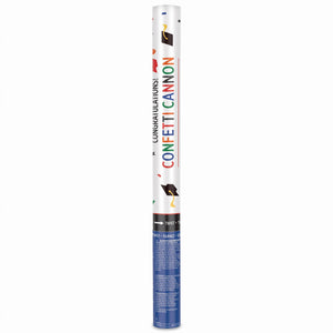 Giant Graduation Confetti Cannon Popper - Multicolor