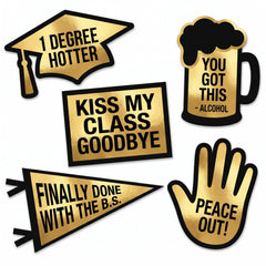 Edgy Graduation Celebration Cutouts