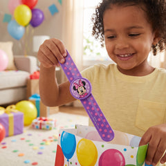 Minnie Mouse Slap Bracelets for Kids' Birthdays