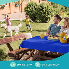 Unleashed - 40 In. x 100 Ft. Dark Blue Table Roll