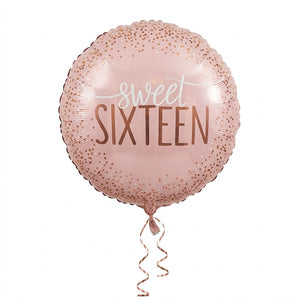 Sweet Sixteen Blush Foil Balloon