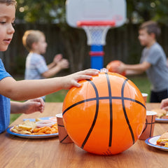Mini Inflatable Basketball Party Favors - 8 Pack