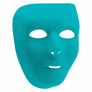Turquoise Full Face Team Spirit Mask