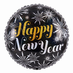 18-Inch Holographic New Year’s Eve Foil Balloon