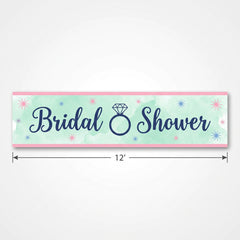 Mint Bridal Shower Banner