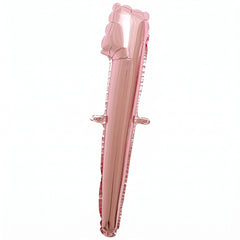 Rose Gold Script Number 1 Foil Balloon - 8-Inch Air-Filled