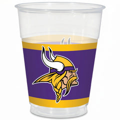 Minnesota Vikings 16oz NFL Plastic Cups - 25 Pack