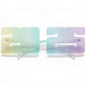 Starlight 2025 Gradient Glasses for New Year's Eve