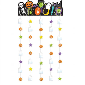 Hallo Friends Halloween Door Curtain
