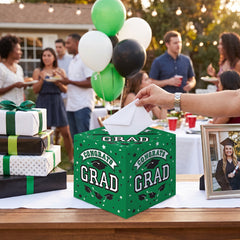 Graduation Green Cardholder Box