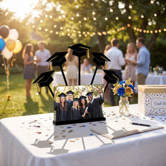 Graduation Photo Display MDF Stand-Up Sign