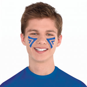 Royal Blue Face Paint Makeup with Applicator - 0.21 oz
