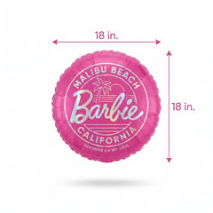 Barbie Malibu Beach 18" Foil Balloon