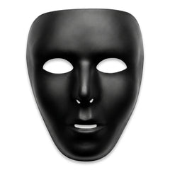 Classic Black Full Face Mask - Team Spirit Costume Accessory