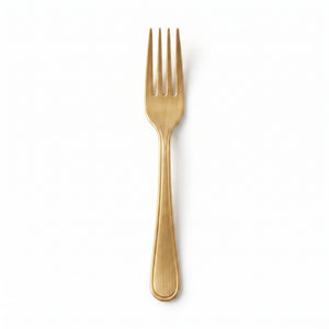 Elegant Gold Plastic Forks - 16 Count