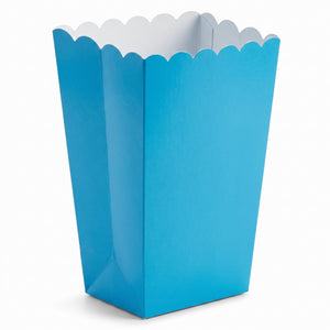 Mini Popcorn Treat Boxes, 5-Pack, Blue