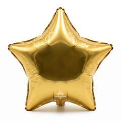 Golden Star Foil Balloon - 18 Inch