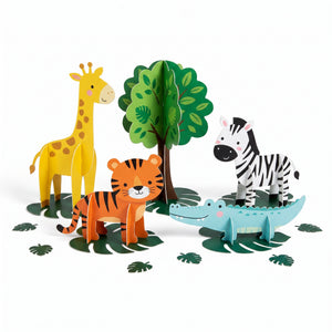 Get Wild Jungle Birthday Table Decorating Kit