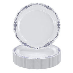 White/Navy Victorian Combo Set | 160 10 In. + 160 7.5 In.