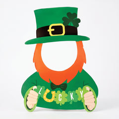 Lucky Leprechaun Photo Prop for St. Patrick's Day