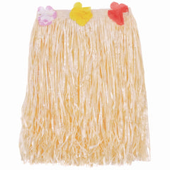 Kids Luau Hula Skirt with Hibiscus Flowers