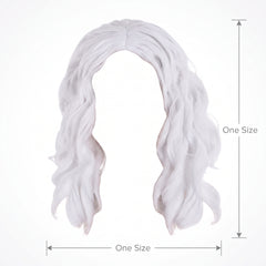 Chic White Body Wave Wig