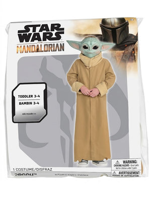 Baby Yoda Boys' Halloween Costume - The Mandalorian Series - Toddler (3-4)