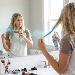 Temporary Pastel Blue Hairspray, 3 oz