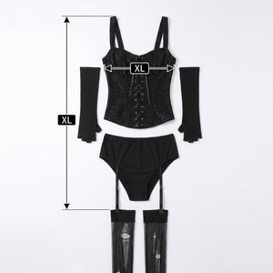 Rocky Horror Corset Costume - Adult XXL