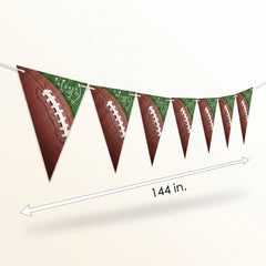 Game Day Football Pennant Banner